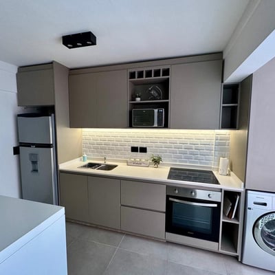 Rental of a modern 3-room apartment, 70 m², Palermo Nuevo district, Buenos Aires, Argentina